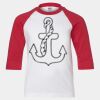 Youth Three Quarter Sleeve Baseball T-Shirt Thumbnail