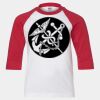 Youth Three Quarter Sleeve Baseball T-Shirt Thumbnail