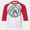 Youth Three Quarter Sleeve Baseball T-Shirt Thumbnail
