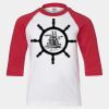 Youth Three Quarter Sleeve Baseball T-Shirt Thumbnail