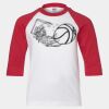 Youth Three Quarter Sleeve Baseball T-Shirt Thumbnail