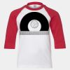 Youth Three Quarter Sleeve Baseball T-Shirt Thumbnail