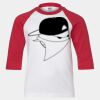 Youth Three Quarter Sleeve Baseball T-Shirt Thumbnail