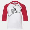 Youth Three Quarter Sleeve Baseball T-Shirt Thumbnail