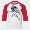 Youth Three Quarter Sleeve Baseball T-Shirt Thumbnail