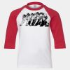 Youth Three Quarter Sleeve Baseball T-Shirt Thumbnail