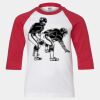 Youth Three Quarter Sleeve Baseball T-Shirt Thumbnail