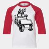 Youth Three Quarter Sleeve Baseball T-Shirt Thumbnail