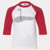 Youth Three Quarter Sleeve Baseball T-Shirt Thumbnail