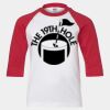 Youth Three Quarter Sleeve Baseball T-Shirt Thumbnail