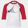 Youth Three Quarter Sleeve Baseball T-Shirt Thumbnail