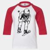 Youth Three Quarter Sleeve Baseball T-Shirt Thumbnail