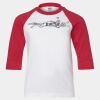 Youth Three Quarter Sleeve Baseball T-Shirt Thumbnail
