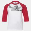 Youth Three Quarter Sleeve Baseball T-Shirt Thumbnail