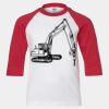 Youth Three Quarter Sleeve Baseball T-Shirt Thumbnail