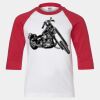 Youth Three Quarter Sleeve Baseball T-Shirt Thumbnail
