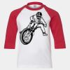 Youth Three Quarter Sleeve Baseball T-Shirt Thumbnail