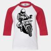 Youth Three Quarter Sleeve Baseball T-Shirt Thumbnail