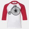 Youth Three Quarter Sleeve Baseball T-Shirt Thumbnail
