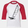 Youth Three Quarter Sleeve Baseball T-Shirt Thumbnail