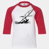 Youth Three Quarter Sleeve Baseball T-Shirt Thumbnail