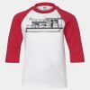 Youth Three Quarter Sleeve Baseball T-Shirt Thumbnail