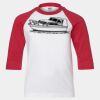 Youth Three Quarter Sleeve Baseball T-Shirt Thumbnail