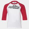 Youth Three Quarter Sleeve Baseball T-Shirt Thumbnail