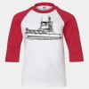 Youth Three Quarter Sleeve Baseball T-Shirt Thumbnail