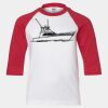 Youth Three Quarter Sleeve Baseball T-Shirt Thumbnail