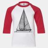 Youth Three Quarter Sleeve Baseball T-Shirt Thumbnail