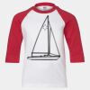 Youth Three Quarter Sleeve Baseball T-Shirt Thumbnail