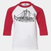 Youth Three Quarter Sleeve Baseball T-Shirt Thumbnail