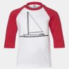 Youth Three Quarter Sleeve Baseball T-Shirt Thumbnail