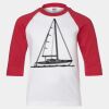 Youth Three Quarter Sleeve Baseball T-Shirt Thumbnail