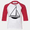 Youth Three Quarter Sleeve Baseball T-Shirt Thumbnail