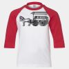 Youth Three Quarter Sleeve Baseball T-Shirt Thumbnail