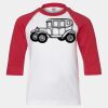 Youth Three Quarter Sleeve Baseball T-Shirt Thumbnail