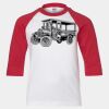 Youth Three Quarter Sleeve Baseball T-Shirt Thumbnail
