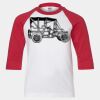 Youth Three Quarter Sleeve Baseball T-Shirt Thumbnail