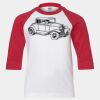 Youth Three Quarter Sleeve Baseball T-Shirt Thumbnail