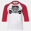 Youth Three Quarter Sleeve Baseball T-Shirt Thumbnail