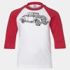 Youth Three Quarter Sleeve Baseball T-Shirt Thumbnail