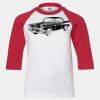 Youth Three Quarter Sleeve Baseball T-Shirt Thumbnail