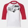 Youth Three Quarter Sleeve Baseball T-Shirt Thumbnail
