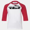Youth Three Quarter Sleeve Baseball T-Shirt Thumbnail