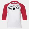 Youth Three Quarter Sleeve Baseball T-Shirt Thumbnail