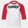 Youth Three Quarter Sleeve Baseball T-Shirt Thumbnail