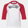 Youth Three Quarter Sleeve Baseball T-Shirt Thumbnail