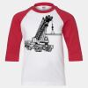 Youth Three Quarter Sleeve Baseball T-Shirt Thumbnail